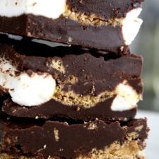No Bake S'mores Fudge