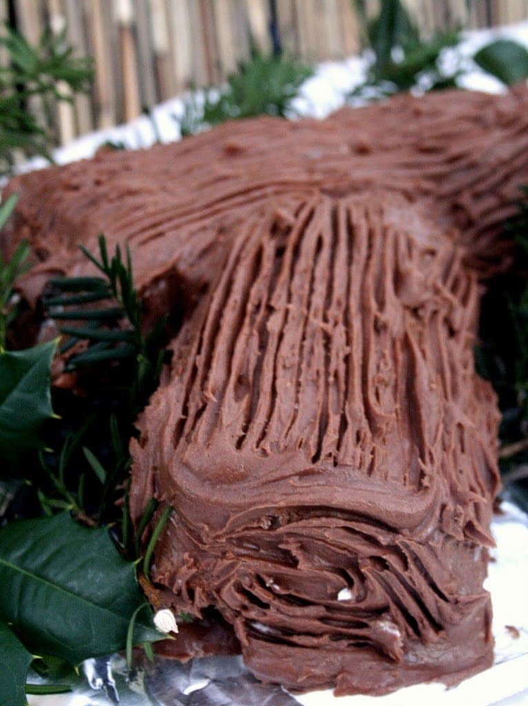 Holiday yule log - Broma Bakery
