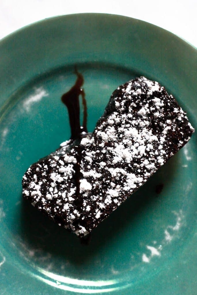 Quadruple chocolate loaf cake
