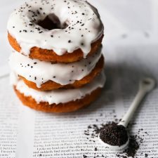 Poppyseed Lemon Donuts