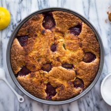 Purple Plum Torte