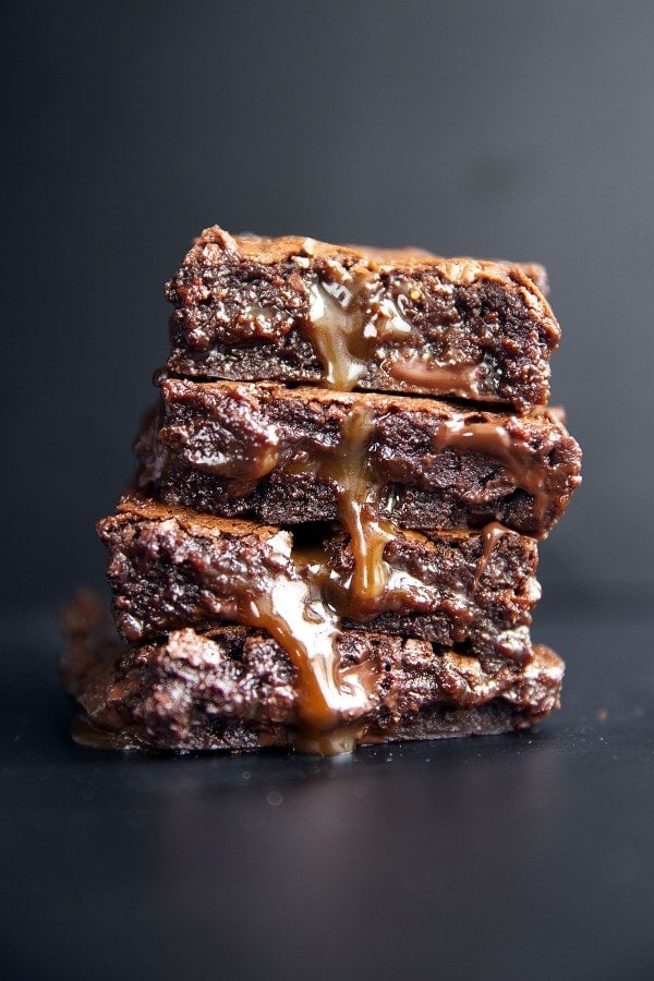 Salted Caramel Brownies Broma Bakery