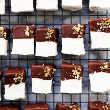Homemade Chocolate Ginger Marshmallows