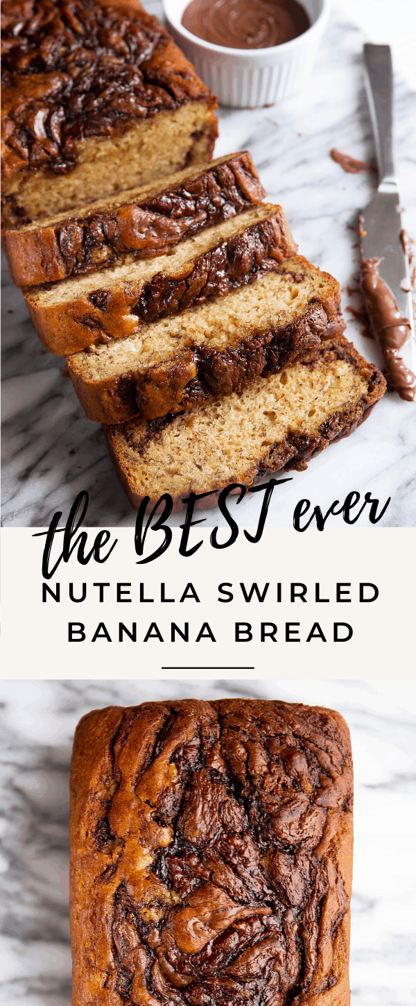 nutella banana bread recipe