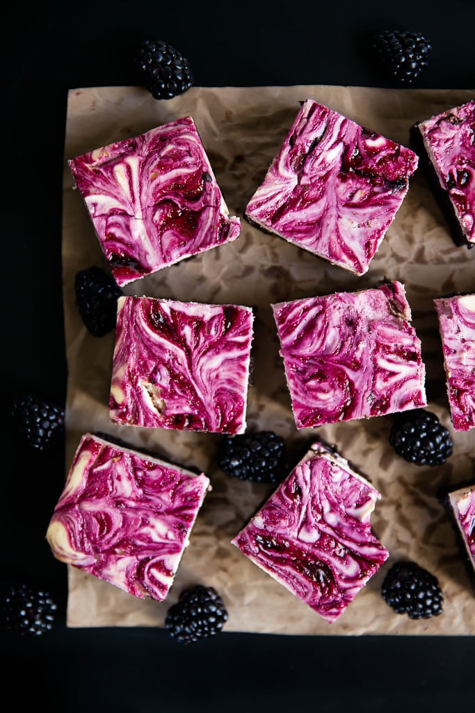 Blackberry cheesecake brownies that will have everyone begging for seconds