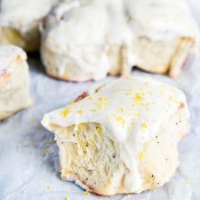 Lemon Poppyseed Sticky Buns