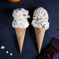Orange Chocolate Chip Ice Cream