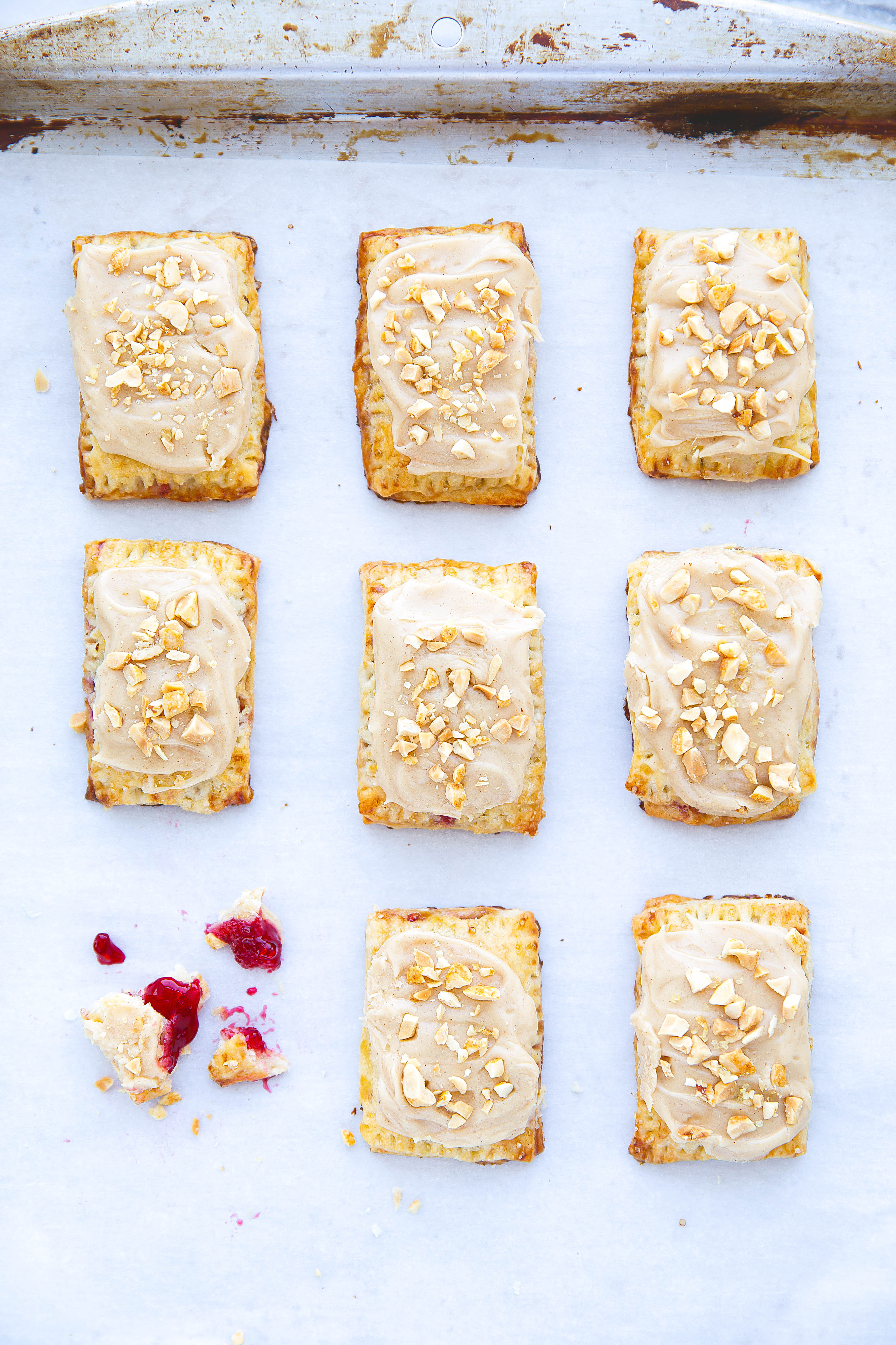 Mini Peanut Butter Jelly Pop Tarts Broma Bakery