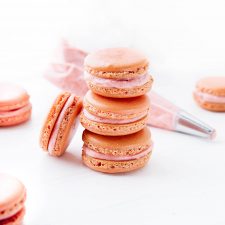 Pink Lemonade Macarons