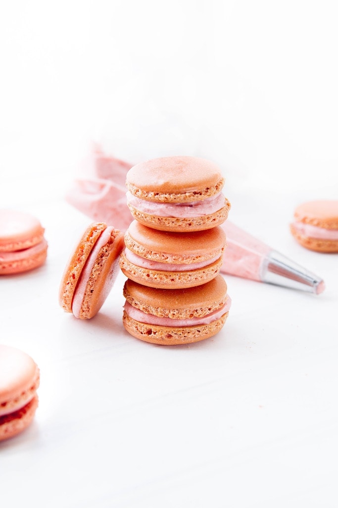 Pink Lemonade Macarons are like springtime in your mouth!