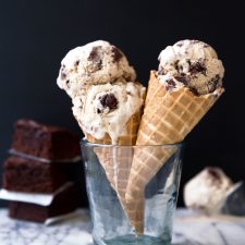 Brown Butter Brownie Ice Cream