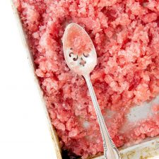 Watermelon Mojito Granita