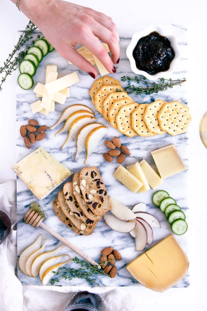Everything you need for a perfect holiday cheese board in three easy categories!