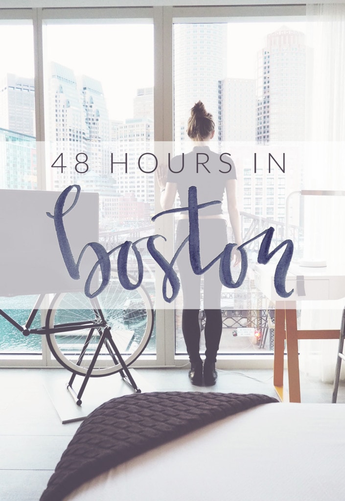 48 Hours In Boston {A Foodie's Guide To The City}