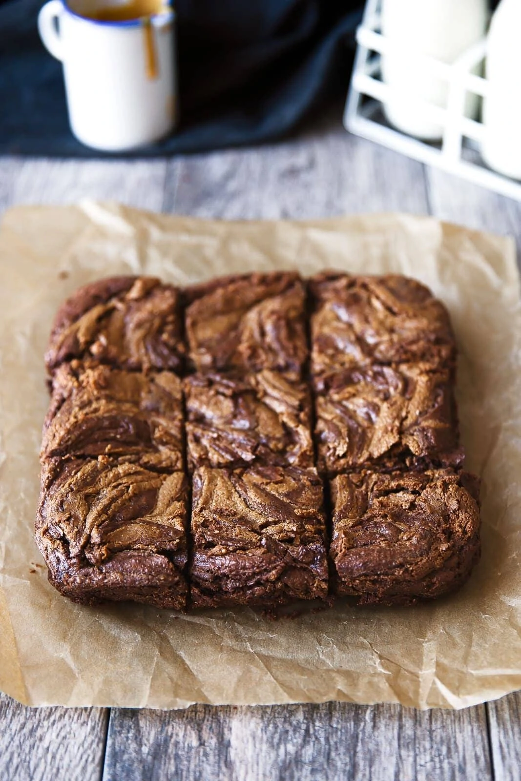 We're taking it back to the classics with fudgy peanut butter brownies