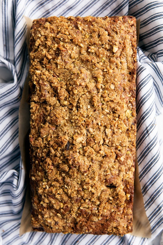 Cardamom Pistachio Zucchini Bread - Broma Bakery