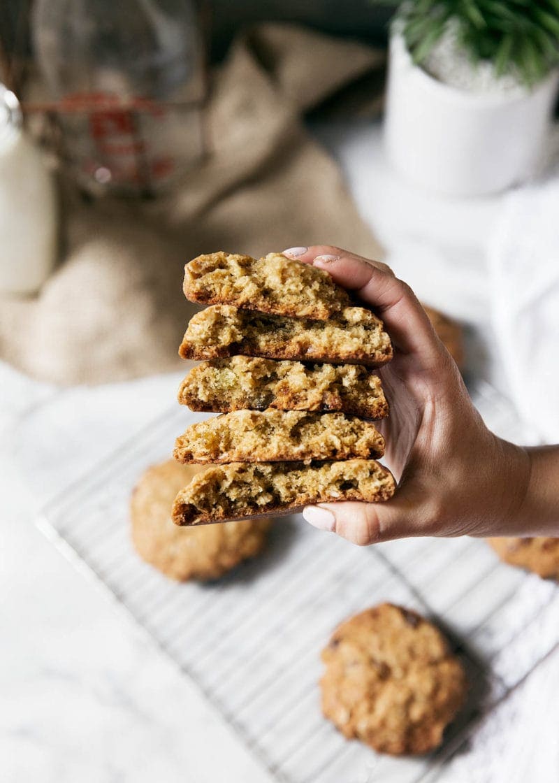 Warm, chewy, and fragrantly spiced, these Golden Raisin Cardamom Oatmeal Cookies will be an exotic addition to your cookie repertoire!