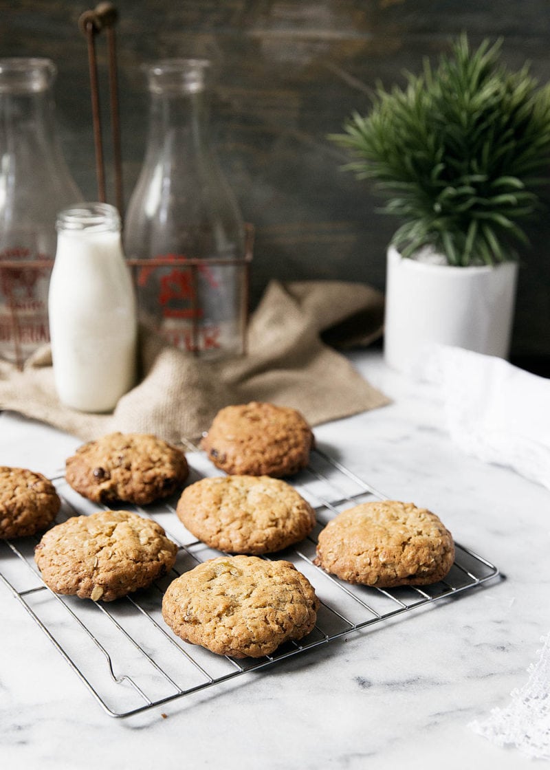 Warm, chewy, and fragrantly spiced, these Golden Raisin Cardamom Oatmeal Cookies will be an exotic addition to your cookie repertoire!