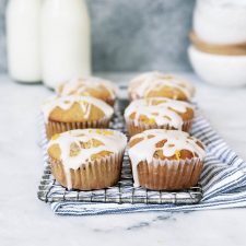 Orange Mascarpone Fig Muffins