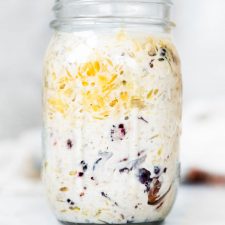 Cranberry Orange Overnight Oats