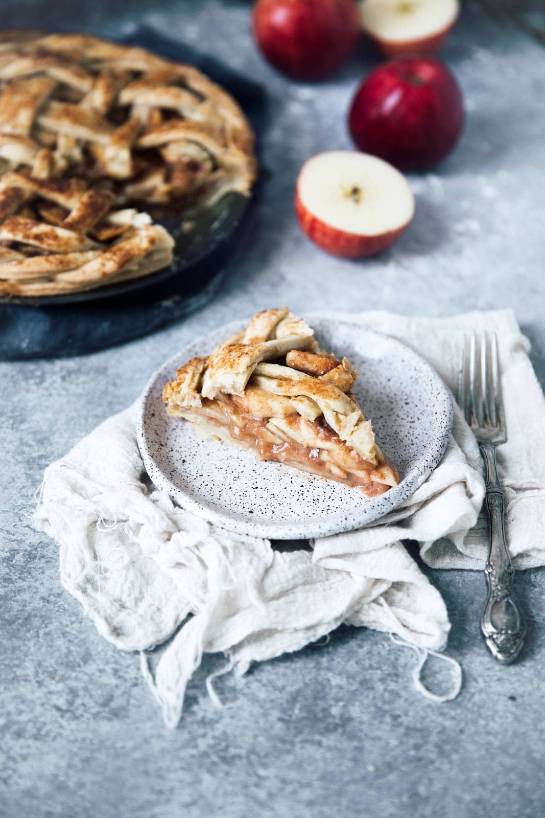 There's nothing better than homemade Apple Pie. Except maybe Salted Maple Caramel Apple Pie.