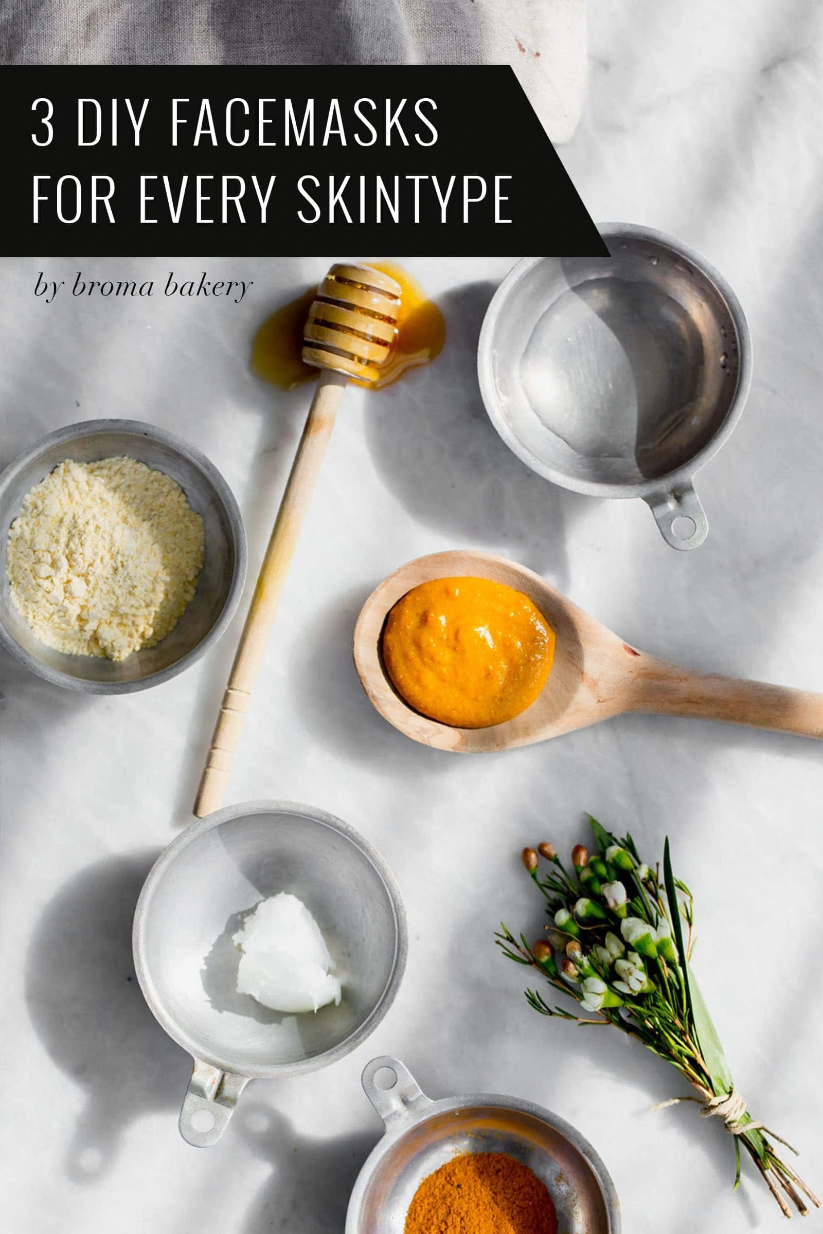 3 DIY Facemasks For Every Skin Type