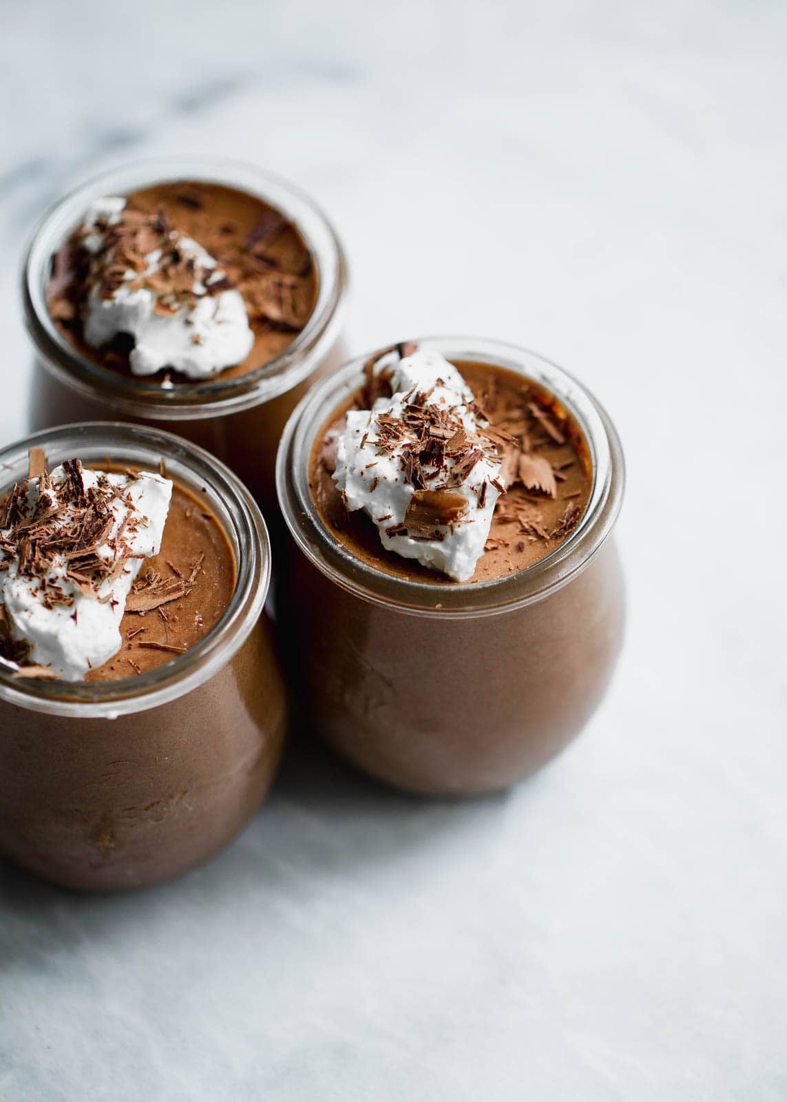 Easy Chocolate Mousse in jars