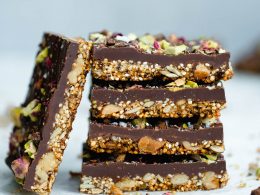 Dark Chocolate Bark with Toasted Quinoa, Oats, & Seeds - Healthy With a  Chance of Sprinkles