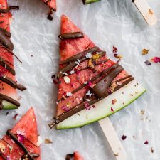 Fresh Watermelon Popsicles