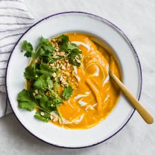 Vegan Turmeric Carrot Ginger Soup