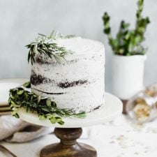 Grain-Free Molasses Ginger Cake with Ginger Frosting