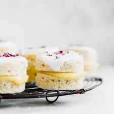 Coconut Lemon Curd Petit Fours