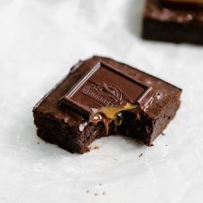 Caramel Filled Brownies