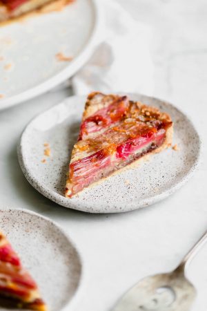 strawberry bakewell tart