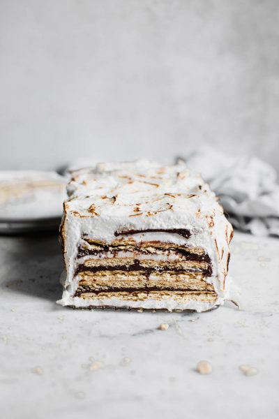 S'mores Ice Box Cake - Broma Bakery