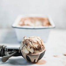 Vegan Peanut Butter Mudslide Ice Cream