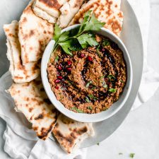 Muhammara (Roasted Red Pepper Walnut Dip)