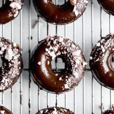Grain Free Peppermint Chocolate Donuts