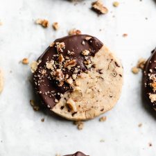 Pecan Chocolate Chip Slice and Bake Cookies
