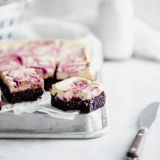 Black Cherry Cheesecake Brownies