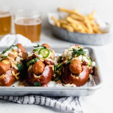Vegan Chili Cheese Dogs