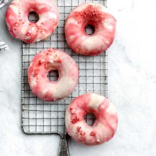 Strawberries and Cream Donuts