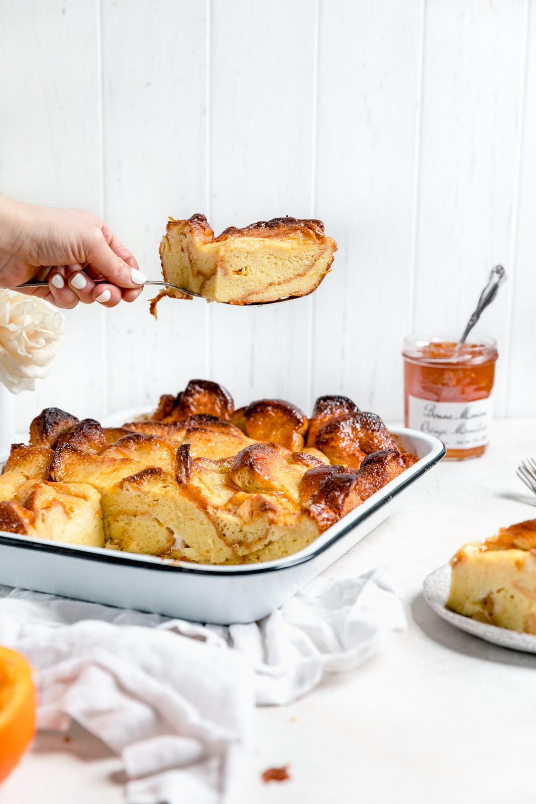 This buttery and bright Orange Marmalade French Toast Bake is perfect for Sunday brunch. It comes together in a pinch and will have everyone coming back for seconds...or thirds :)