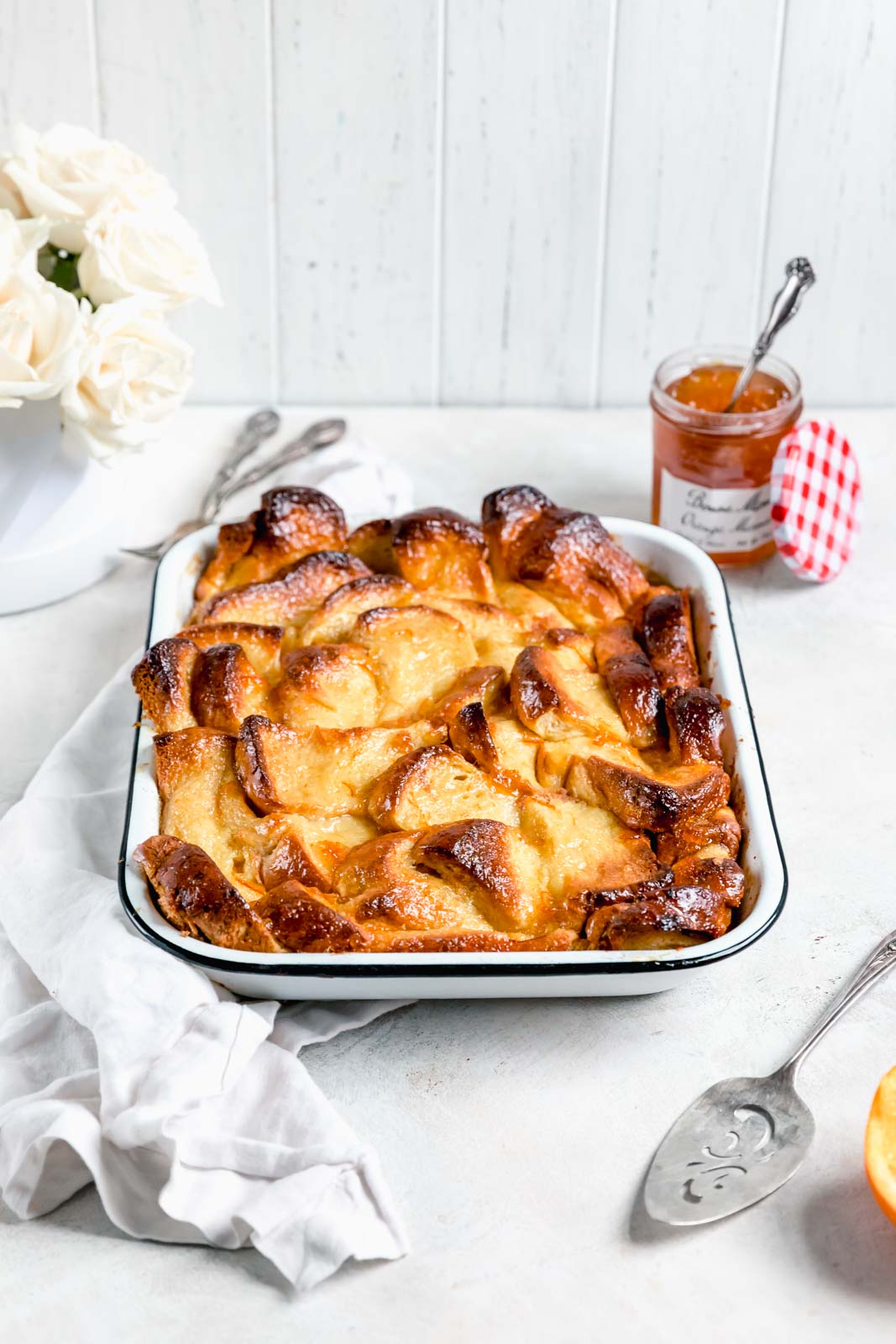 This buttery and bright Orange Marmalade French Toast Bake is perfect for Sunday brunch. It comes together in a pinch and will have everyone coming back for seconds...or thirds :)