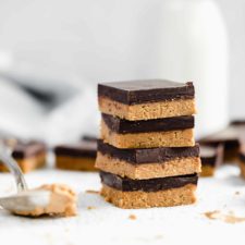 Vegan Peanut Butter Chocolate Bars