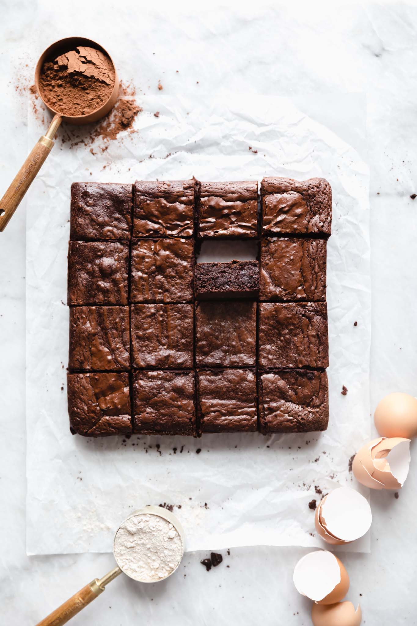 Fudgy AND cakey brownies to satisfy anyone's craving. This step by step recipe breaks down exactly how to make the best brownie ever.