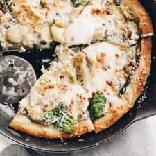 Spinach Artichoke Pizza
