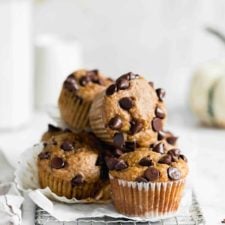 Healthy Peanut Butter Banana Muffins