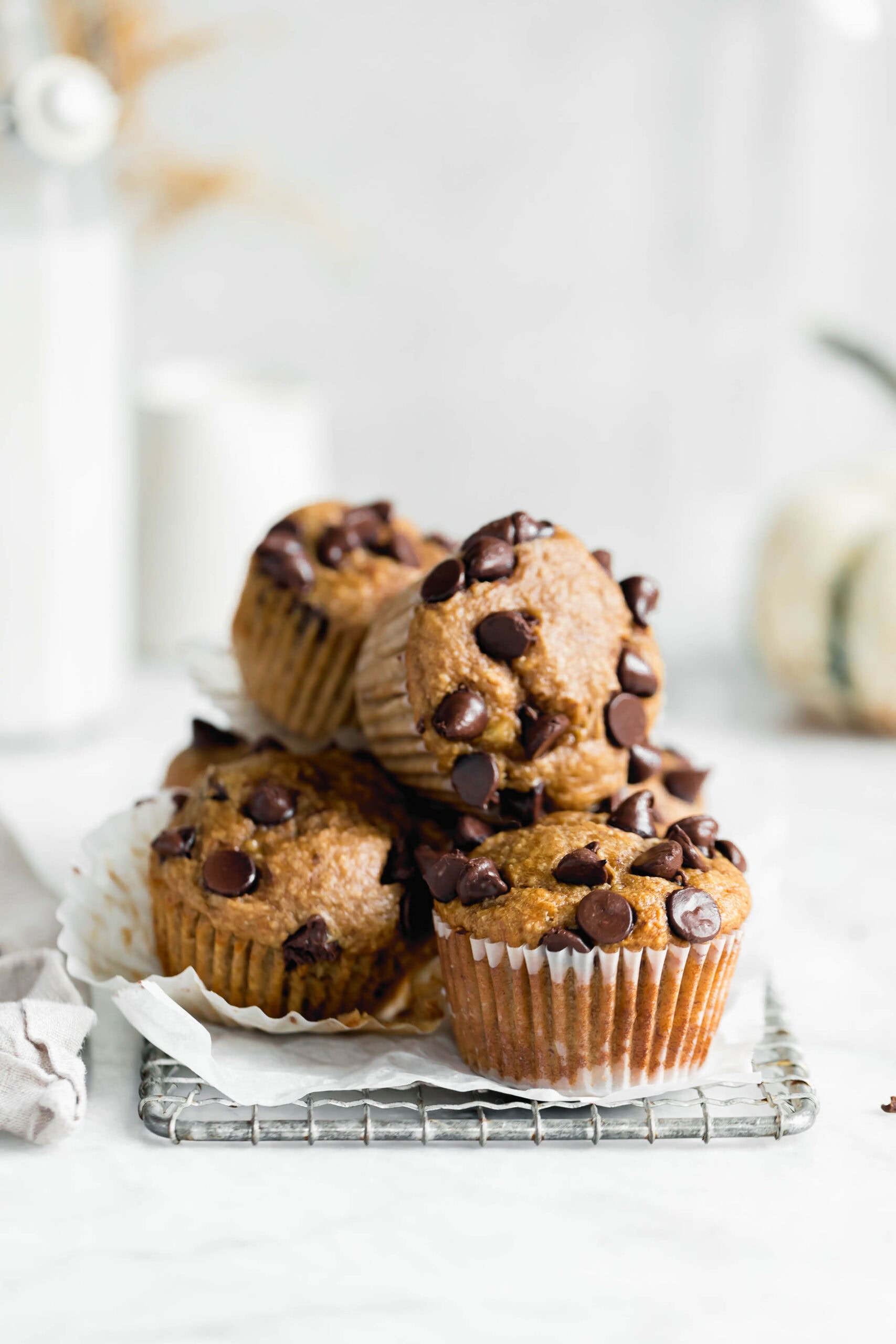 Toddler Snack: GF Peanut Butter & Chocolate Muffins
