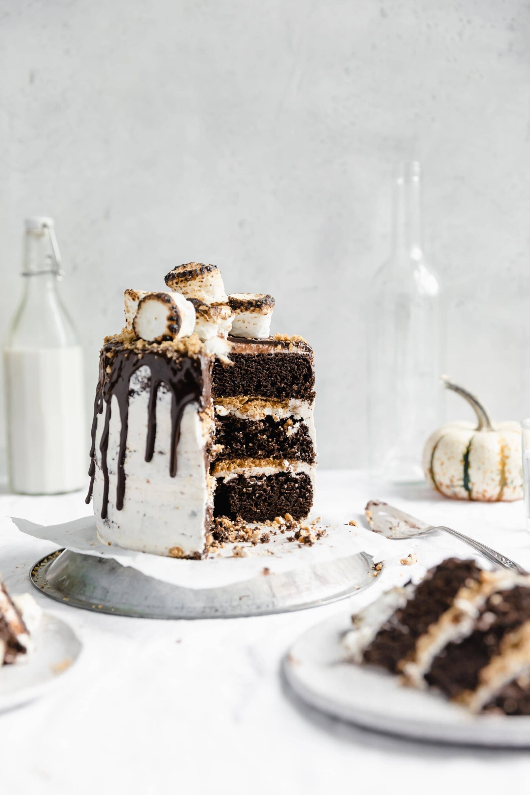S'mores Cake - Broma Bakery